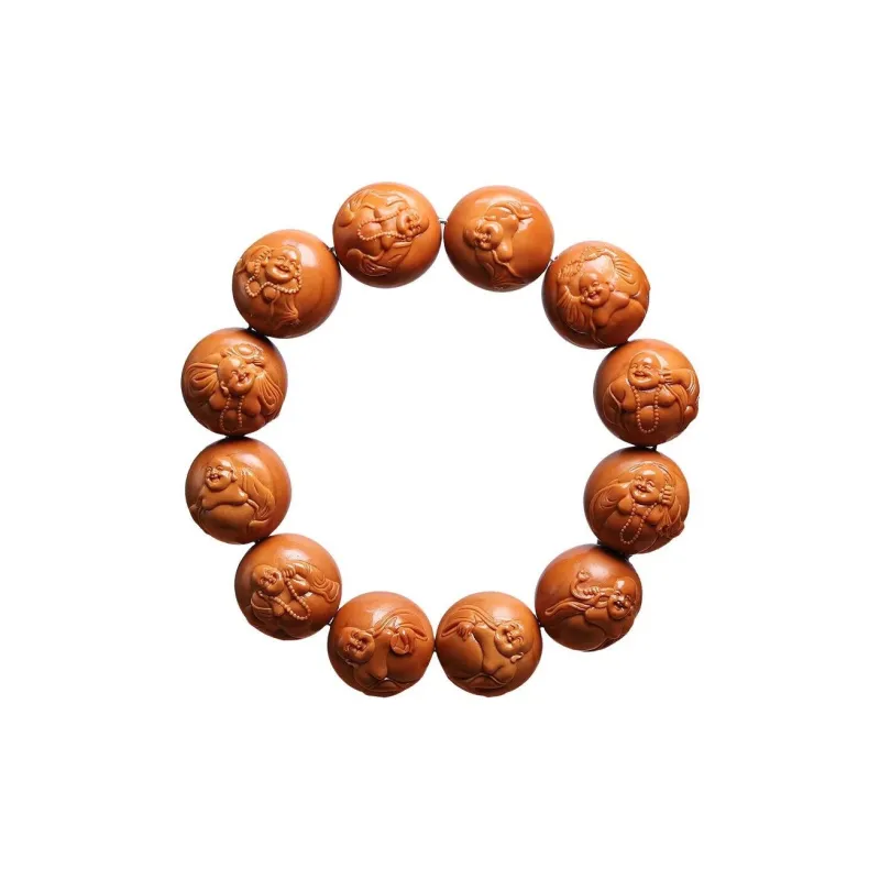 Xifeng Building Olive Pit Bracelets Men's-0