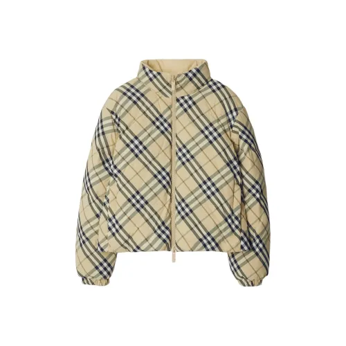 Burberry Checkered Reversible Zip Up Jacket
