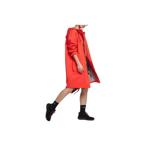 Nike Coats Women's Light Red/Black