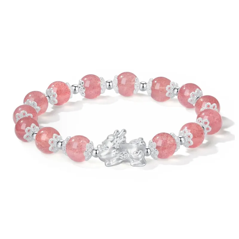 ZKY Glass Cat Eye Jade Bracelets Unisex-0