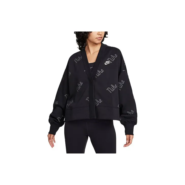 Nike Sportswear Phoenix Fleece Knitwear Women's Black-0