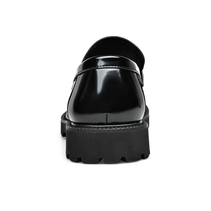 Romon Loafers Men Black-4