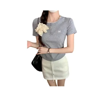 Mu Xiao Xin Set in Sleeve T Shirt Women's