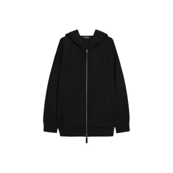 'S MAX MARA Zip-Up Long-Sleeved Hoodie