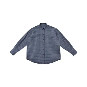 SINBOS Shirt Women's Haze Blue Checked