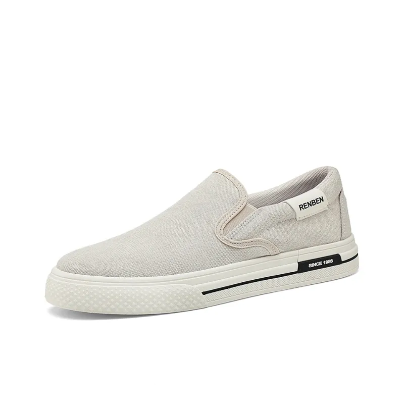 RENBEN Breathable, Lightweight, And Balanced Low Top Canvas Shoes Men's-6
