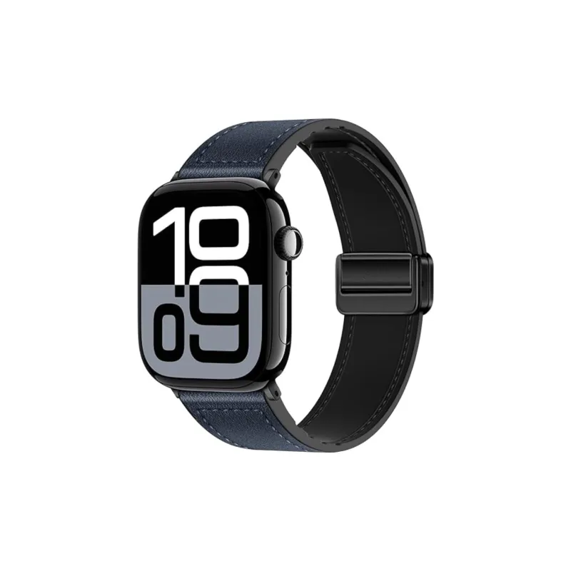 Brangdy Apple Compatibility Watch Band Artificial Leather Material-8