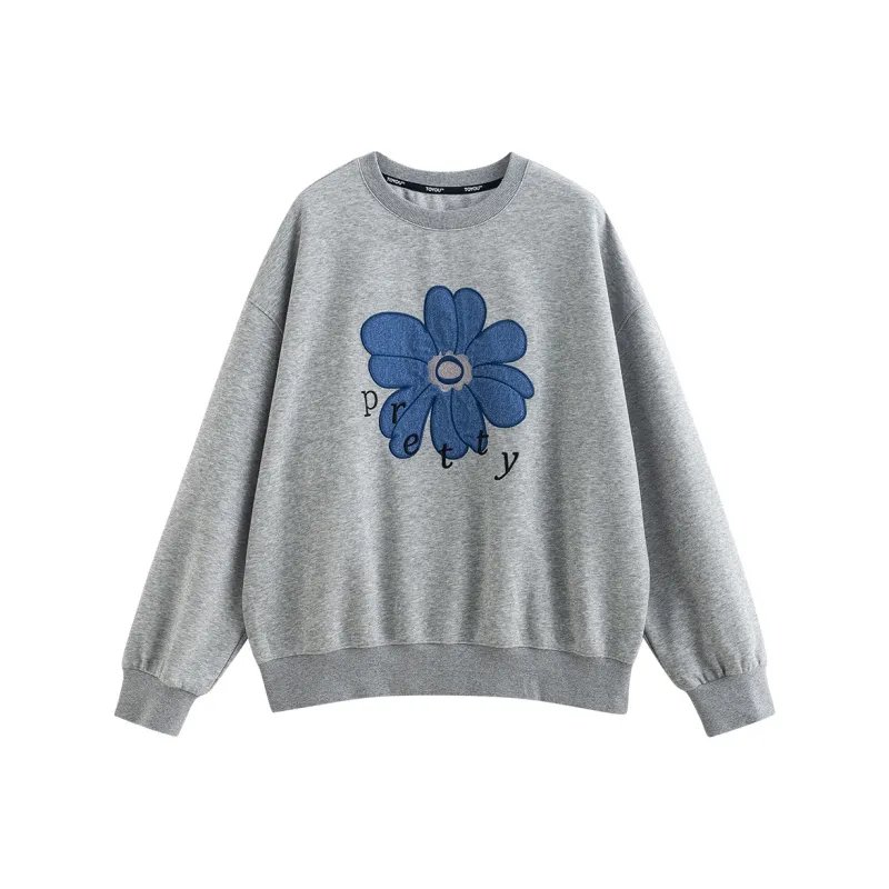 Initial Language Sweatshirt Women's-0