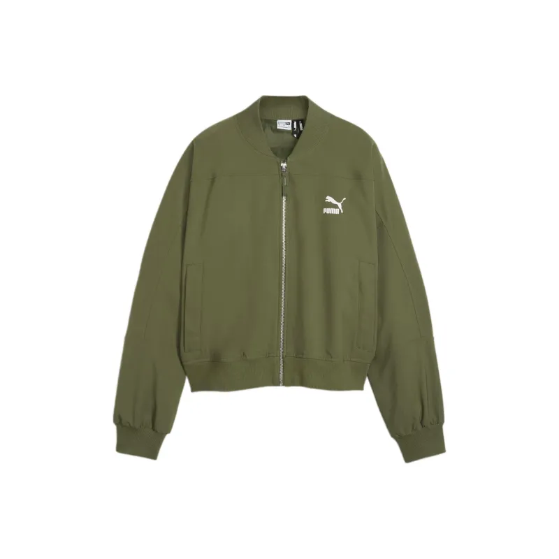 PUMA Jacket Women's Olive Green-0