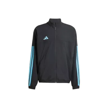 Adidas Track Jacket Men's Black/Bright Cyan