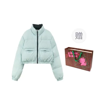 CHUU Down Jacket Women's Gray Pink