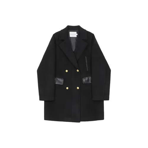 VEGA CHANG SS23 Coats Women's Truffle Black