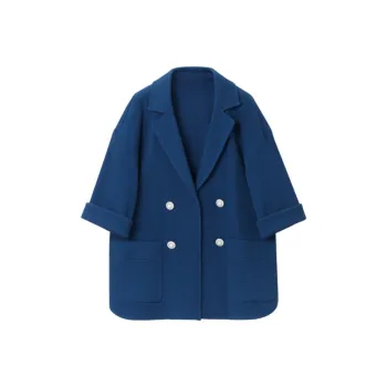 OVV Business Suits Women's Royal Blue Solid Color 11