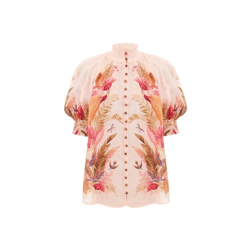 Zimmermann SS25 Shirt Women's Pink-0