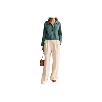 Sézane Jackets Women's Green