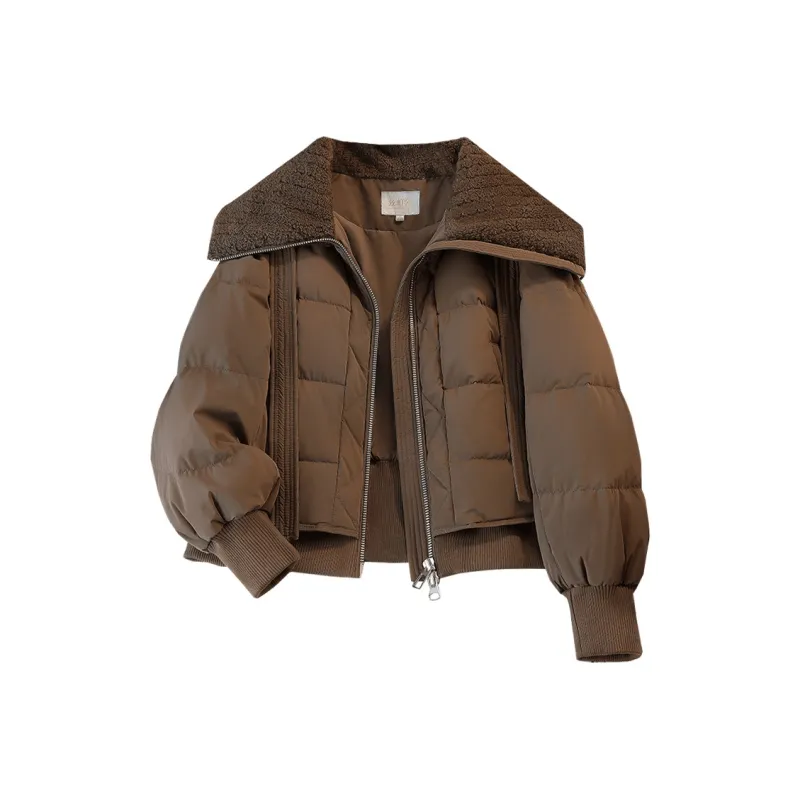 Cypress House Down Jacket Women's Dark Coffee-0
