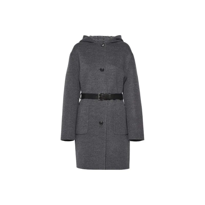 PRADA Single breasted Wool Coat-0