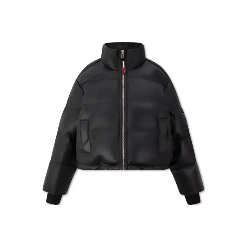 Tommy Hilfiger Fork Series Down Jacket Women's Black-0