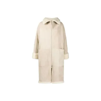 Toteme Shearling Midi Coat
