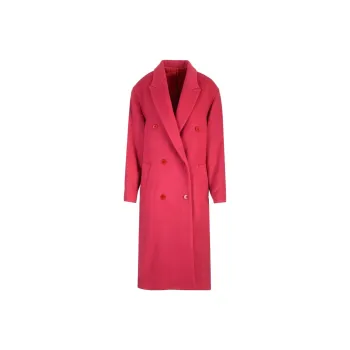 ISABEL MARANT Theodore Double Breasted Mid Length Coat