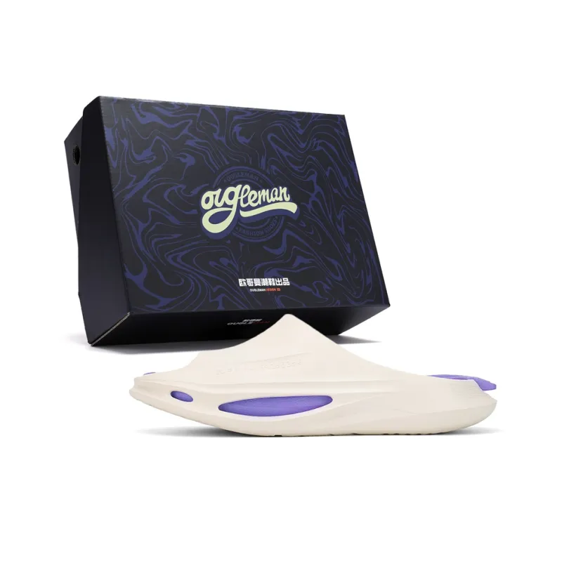 OUGLEMEN Slide Slippers Unisex Box-20
