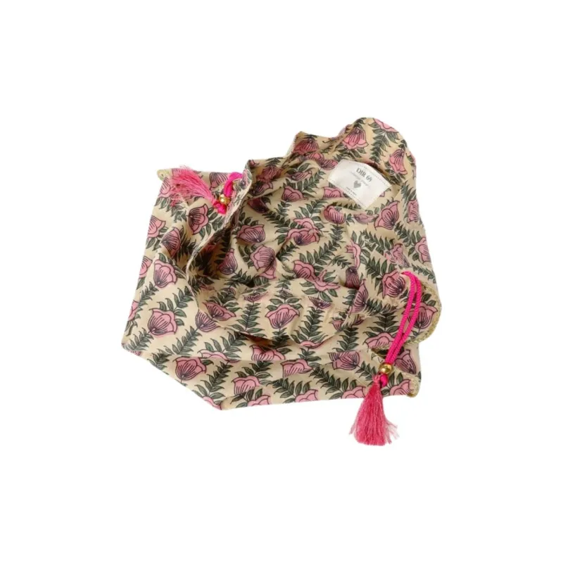 Beams Cotton Storage Bag Women's Multicolor-11