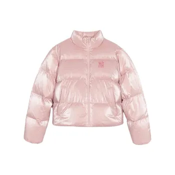 MLB Basic New York Yankees Down Jacket Women's Hemp Pink