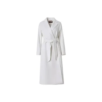 MaxMara Studio Coats Women's White