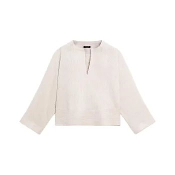 Massimo Dutti Shirt Women's Ecru