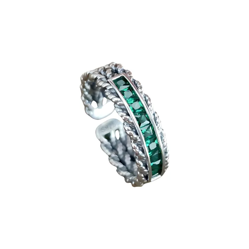 VERENA REINE S925 Silver Rings Unisex-0