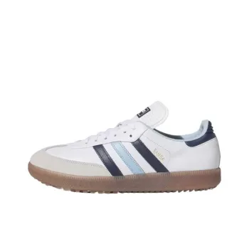 Adidas Originals Samba Cushioning Low Top Golf Shoes Unisex White Blue