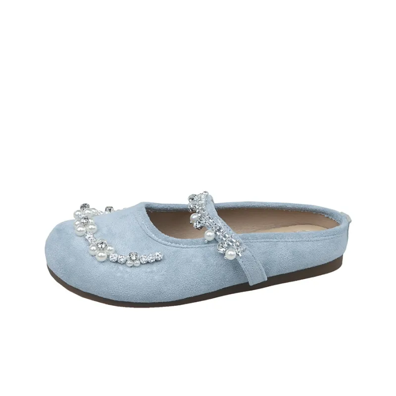 AJPAP Odor Resistant Abrasion Resistant Slip Resistant Closed Toe Slippers Women's-10