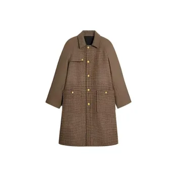 CELINE Coats Women's Brown