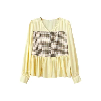 ONE SHALLOW Shirt Women's Yellow