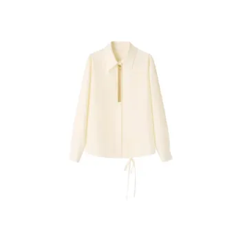 SHUXI Shirt Women's Yellow Nourishing