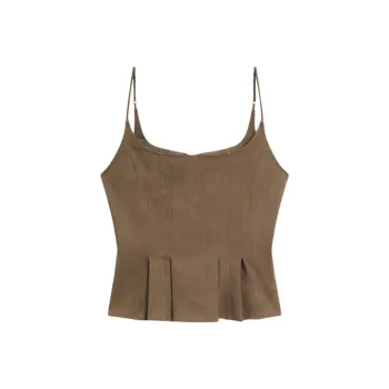Massimo Dutti Camisole Women's Green