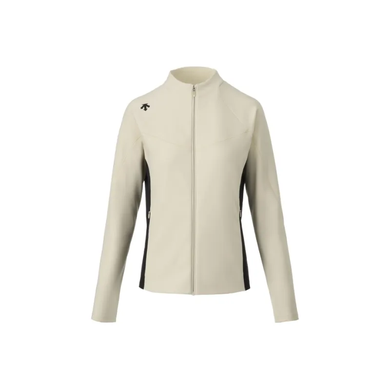 DESCENTE WOMENS TRAINING Collection Knitted Fabric Sports Top Coat Women's-4