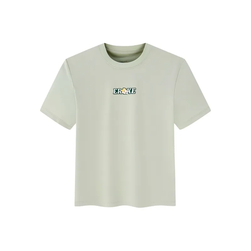 Erke Life Collection T Shirt Women's Gravel Green-0