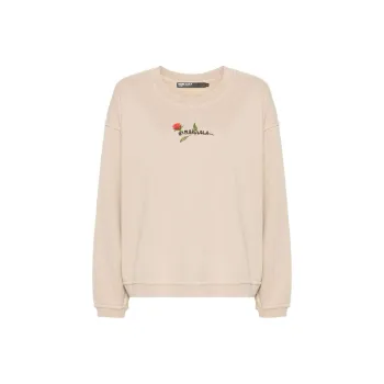 BIMBA Y LOLA Logo-print Cotton Sweatshirt
