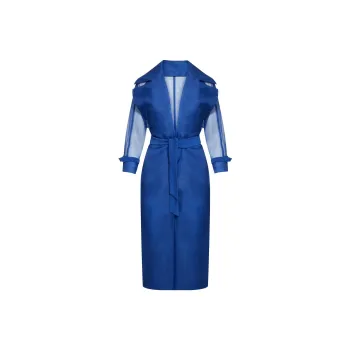 MaxMara Belted Long Sleeved Coat
