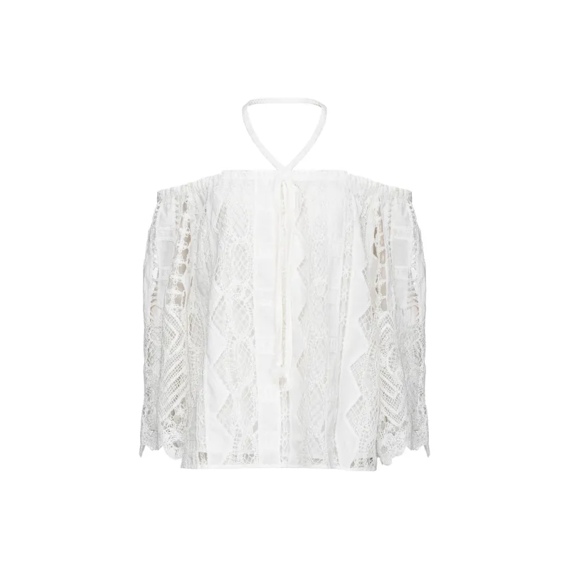 PINKO Off shoulder Blouse-0