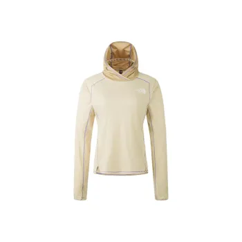 THE NORTH FACE Women's Summer LT Sun Hoodie Sweatshirt Women's Beige Yellow