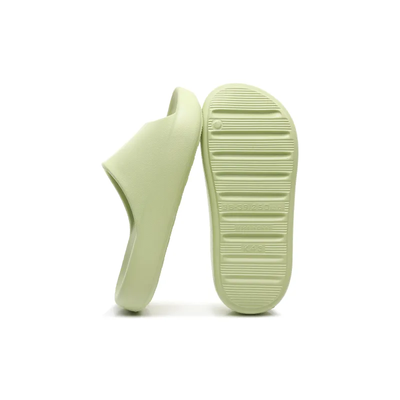 Golofi Squashy And Bouncy Feeling Summer Indoor Home Bathroom Bathing Slip Resistant Platform EVA Slippers-4
