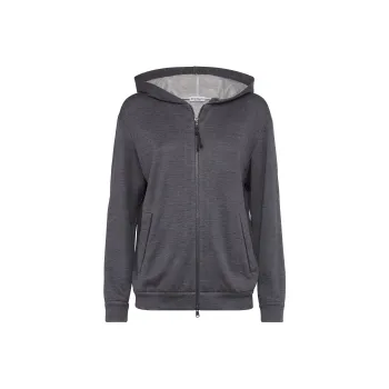 Brunello Cucinelli Monile-Detailed Zip-Up Hoodie