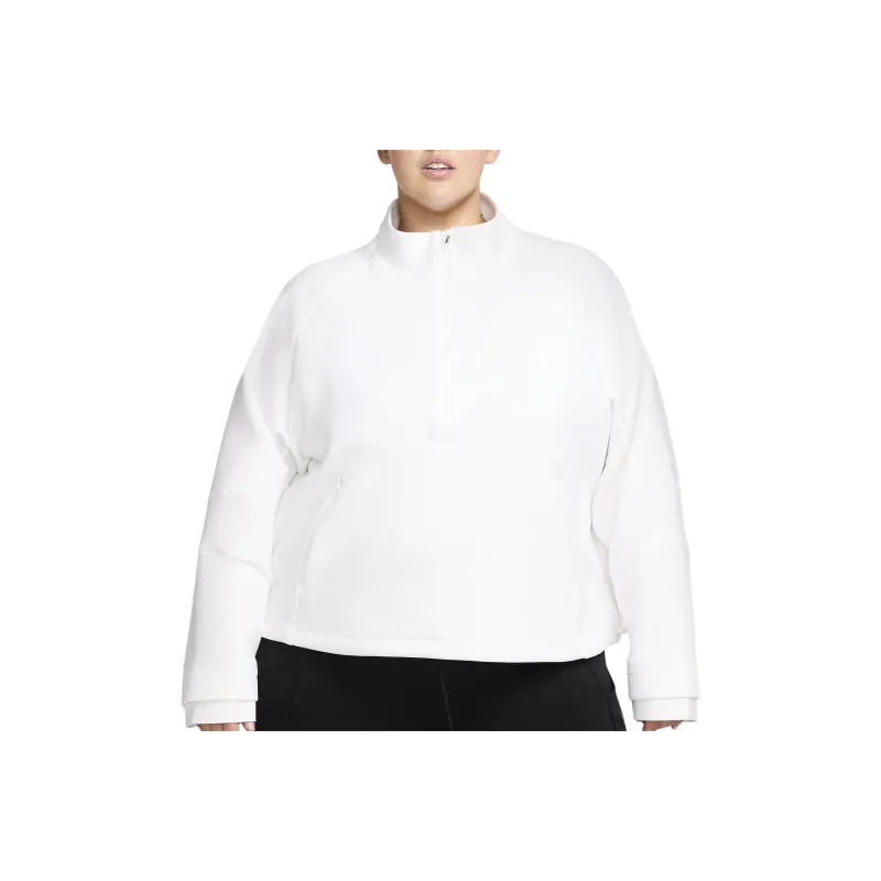 Nike Dri-FIT Prima Women's 1/2-Zip Training Top Plus Size-0