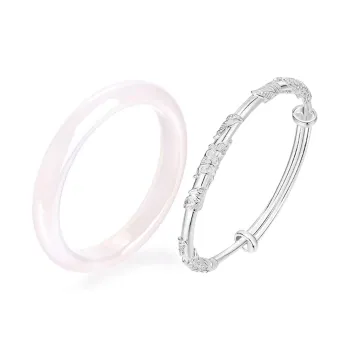 MIGU Glass Cat Eye Bangles Women's