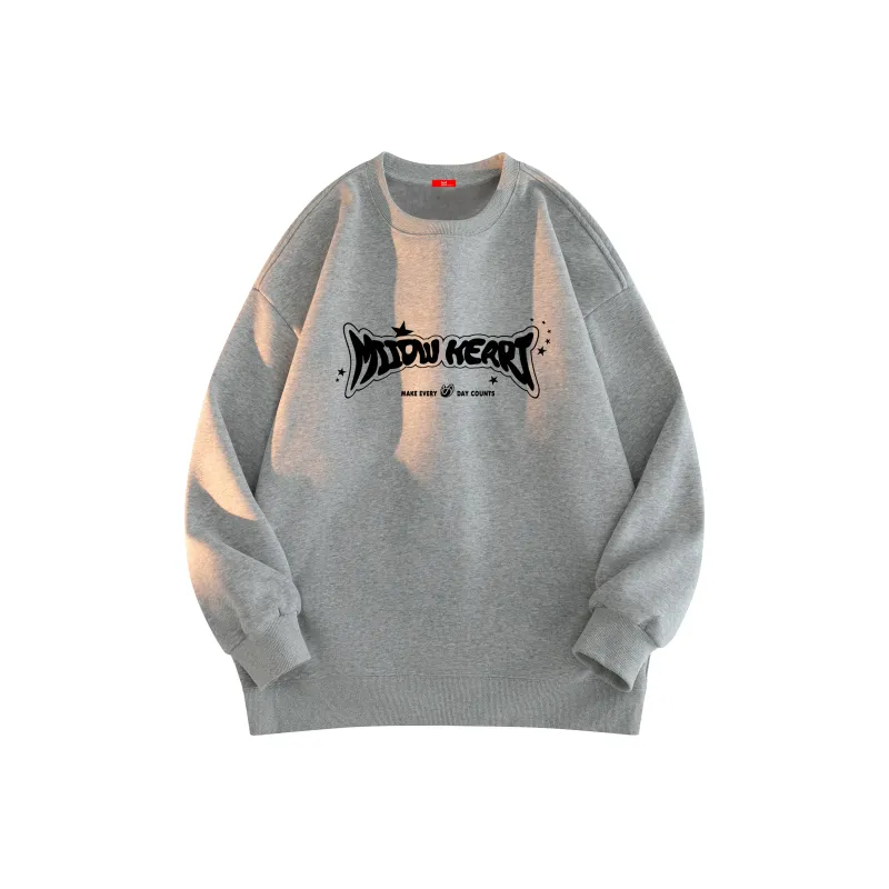 MIIOW Trend Party Series Sweatshirt Unisex Light Pink-13