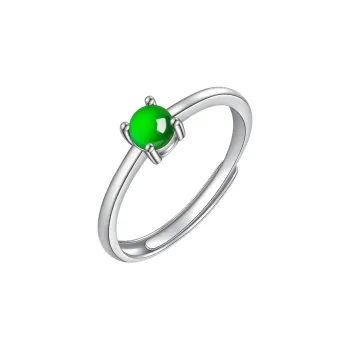 Princess Cui Ice Glutinous Jadeite Rings Women's
