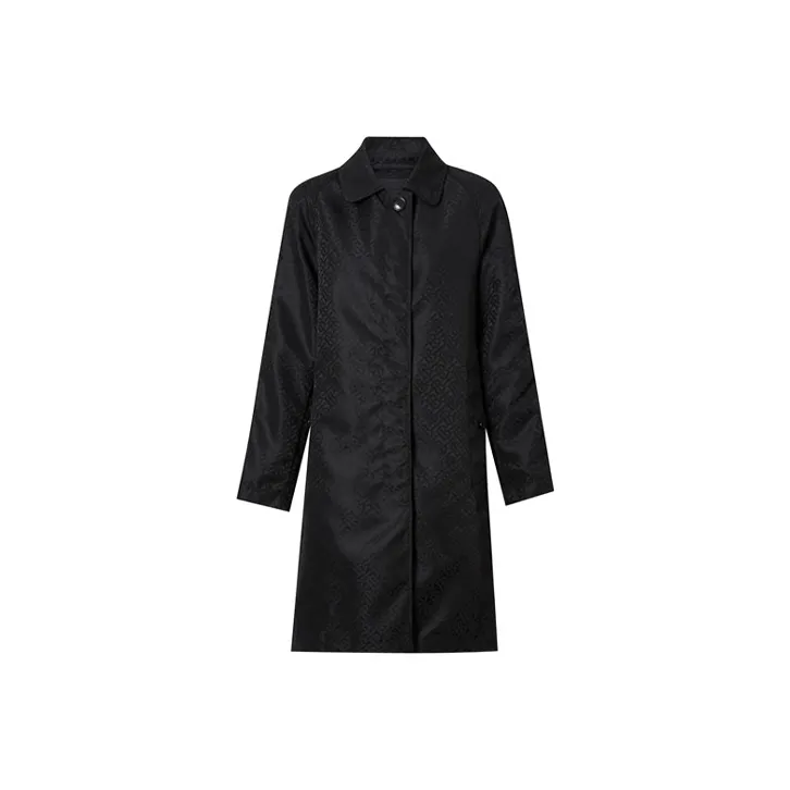 Burberry Coats Women's Black-0