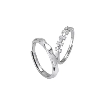 Regalrose 925 Sterling Silver Rings Women's Silver
